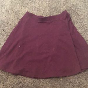 Purple skirt